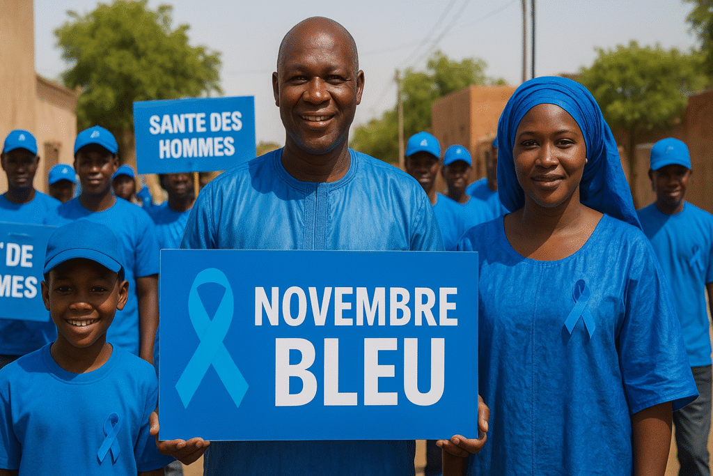 Cette image IA a été utilisée dans le but d'illustrer un article web qui parle d'un mois dédié à la santé masculine notamment sur la prévention du cancer de la prostate