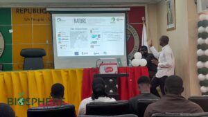 Photo conférence de clôture du projet de recherche NATURE