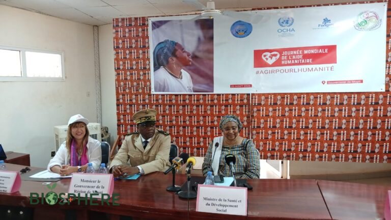 CELEBRATION JOURNEE AIDE HUMANITAIRE